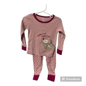 Toddler 2-Piece Sloth Pajamas